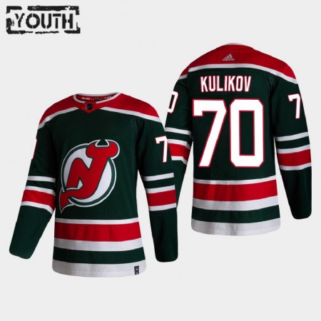 Lasten NHL New Jersey Devils Pelipaita Dmitry Kulikov 70 2020-2021 Reverse Retro Authentic Lasten NHL New Jersey Devils Pelipaita Dmitry Kulikov 70 2020-2021 Reverse Retro Authentic